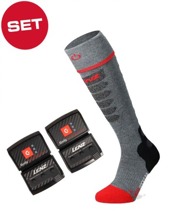 HEAT 5.1 SLIM FIT Socken 2026 inkl. LITHIUM RCB 2000 Pack 