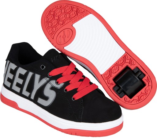 SPLIT Shoe black/red 