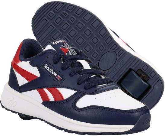 CLASSIC LEATHER X REEBOK Schuh white/blue/red 40,5