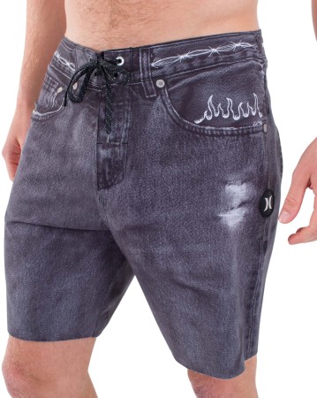 PHANTOM ECO DENIM 18 Boardshort 2025 black 