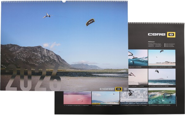 CORE Kitesurf Kalender 2026 