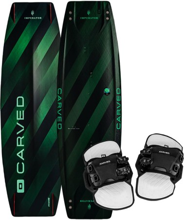 IMPERATOR VII LIMITED EDITION ambient green 139x42,5 Test Kiteboard inkl. ULTRA Pads 2 + Straps 