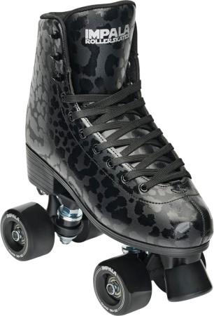QUAD SKATE Rollschuh black leopard 