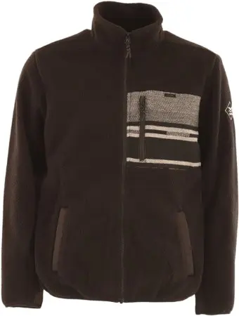 WONDERER TRACK Zip Fleece 2025 black white 