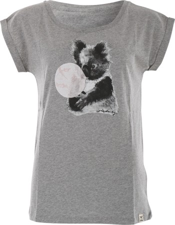 KOALA BUBBLE T-Shirt grey-melange 