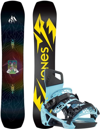 MOUNTAIN TWIN 160 2025 incl. NIDECKER SUPERMATIC escape cyan 