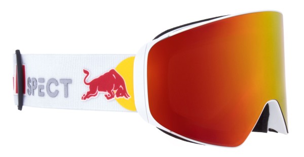 RED BULL JAM Goggle 2025 white/red mirror 