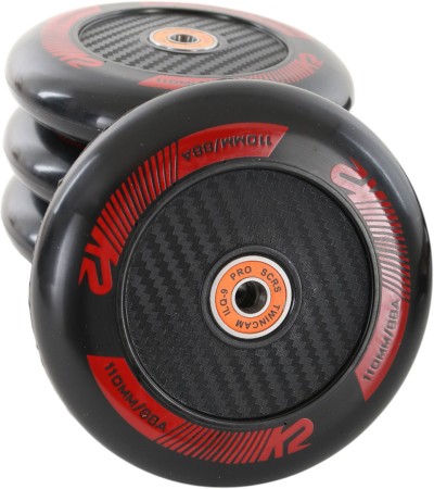 REDLINE 110mm/88A 4er Rollenset inkl. ILQ 9 Pro Kugellager 