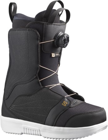 PEARL BOA Boot 2025 black/white/gold 