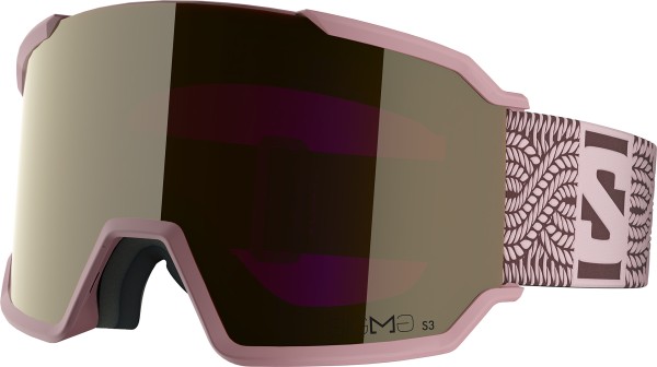 S/VIEW 3 SIGMA Schneebrille 2027 dawn pink/sigma black gold 