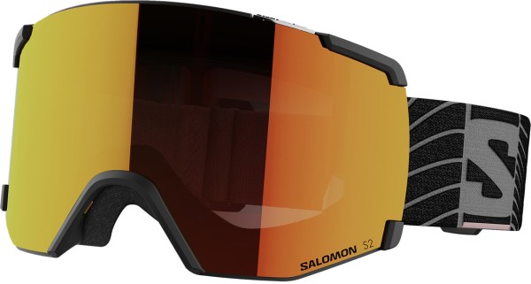 S/VIEW Goggle 2025 black/universal mid red 