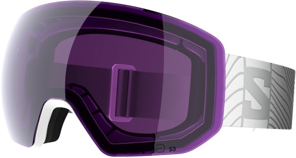 RADIUM PRO S SIGMA Schneebrille 2025 white/sigma sky blue 