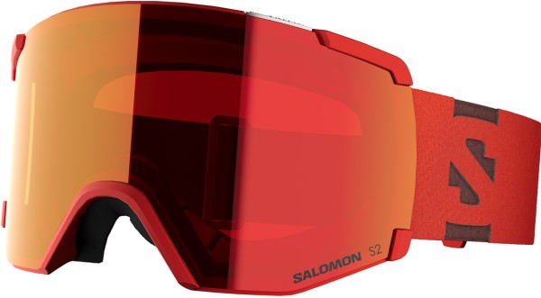 S/VIEW Schneebrille 2025 cherry tomato/universal mid red 