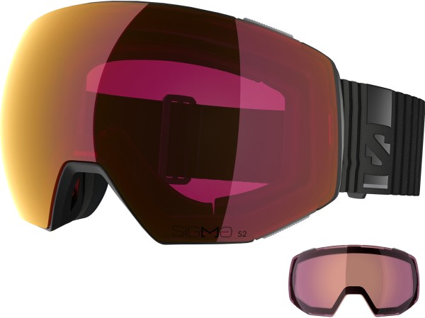 RADIUM PRIME SIGMA Goggle 2026 black/sigma poppy red 