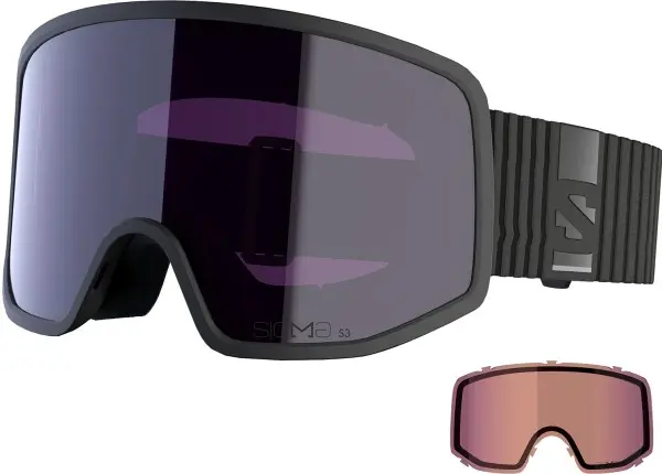 SENTRY PRO S SIGMA Schneebrille 2026 black/sigma sky blue 