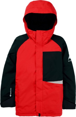 KIDS GORE TEX POWLINE Jacke 2026 flame scarlet/true black 