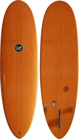 GOLDEN RATIO Surfboard orange 