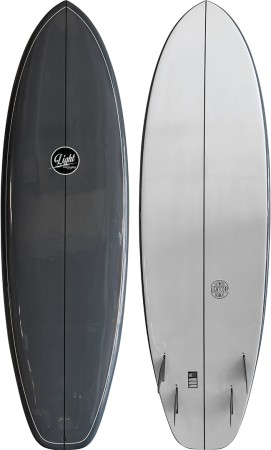 HYBRID PLUS Surfboard grey 
