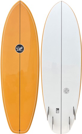 HYBRID PLUS Surfboard orange 