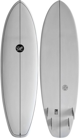 HYBRID PLUS Surfboard white 