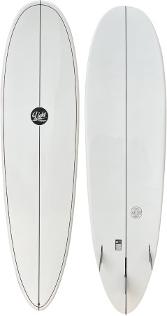 MINILOG Surfboard white 