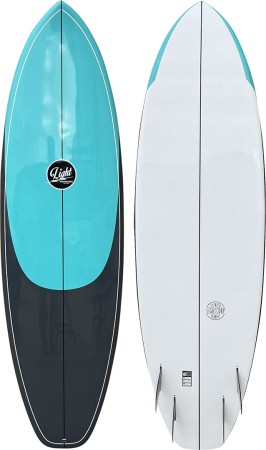 HYBRID Surfboard turquoise 