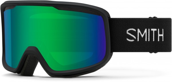 FRONTIER Schneebrille 2026 black/green sol-x mirror 