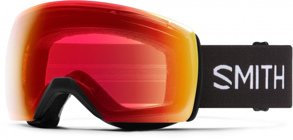 SKYLINE XL Schneebrille 2023 black/chroma pop photochromic red mirror 