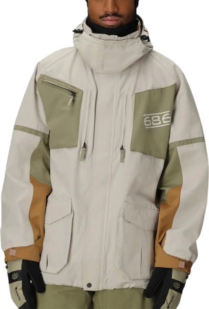 TRANSFER 2001 Jacke 2026 limestone colorblock 