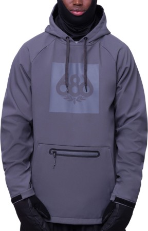 WATERPROOF HODDIE Jacke 2026 rhino grey 