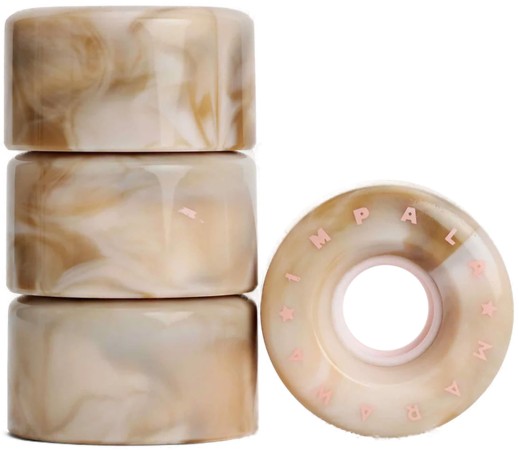 QUAD WHEELS 58mm/82a 4er Pack Rollenset marawa rose gold 