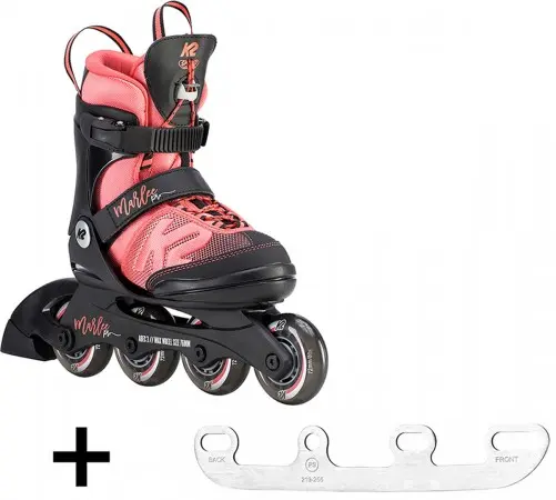 MARLEE PRO Kinder Inline Skate inkl. SABRES 4 Schlittschuh Eiskufen 