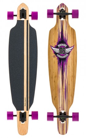 MAVERICK DT II Longboard 2014 purple 