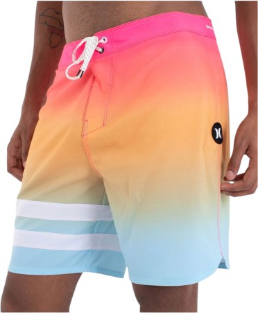 PHANTOM BLOCK PARTY 18 Boardshort 2025 nectarine 2 34
