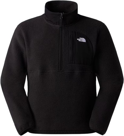 YUMIORI OFF PEAK 1/2 Zip Fleece 2026 tnf black 