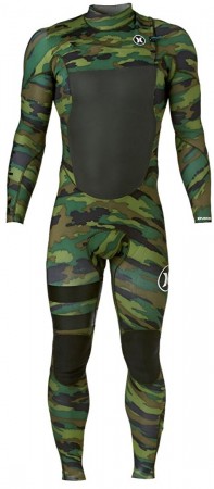 FUSION 302 CHEST ZIP Full Suit deepest green 