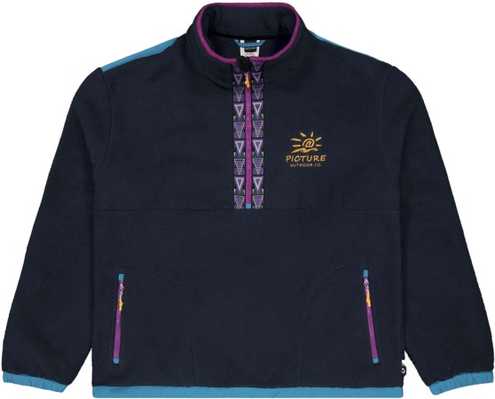 GAMVIK 1/4 ZIP Fleece 2025 dark blue 