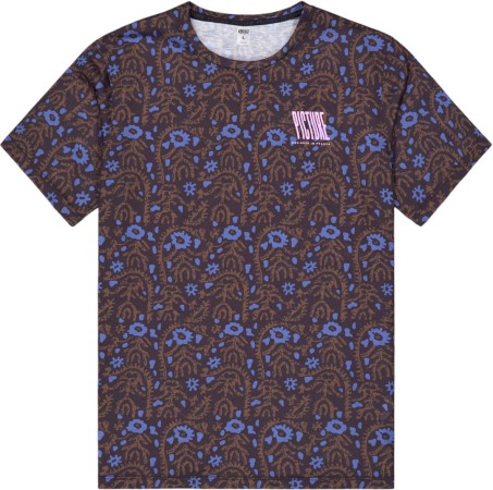 TIMONT PRINTED SS TECH T-Shirt 2025 ancolie print 