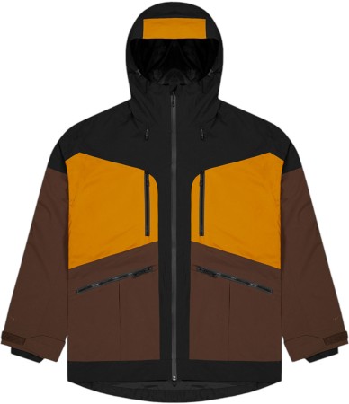 NAIKOON Jacke 2025 black chicory honey 