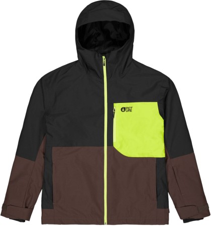 NITRIC Jacket 2025 chicory coffee lime black 
