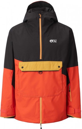 TRIFID Jacke 2022 black/pumpkin red 