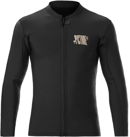 WILL 1.5 FRONT ZIP Neoprentop 2026 black 