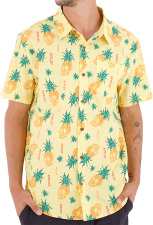 PRINTING PRESS PINEAPPLE Shirt 2026 egg shell 