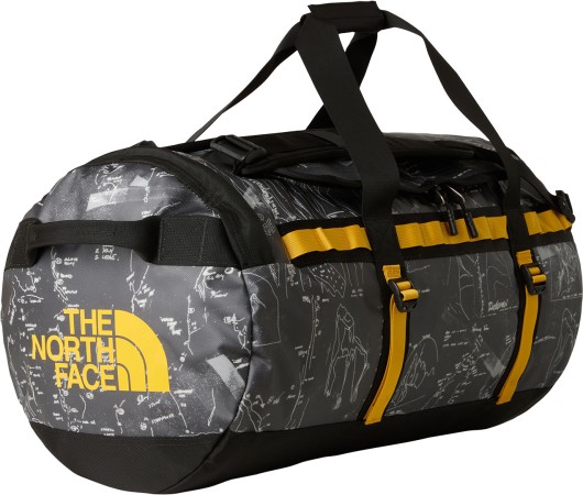 BASE CAMP M Bag 2026 anthracite grey conrad topos print/summit gold 
