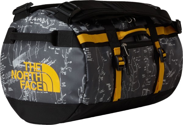 BASE CAMP XS Tasche 2026 anthracite grey conrad topos print/summit gold 