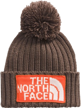 HERITAGE Beanie 2025 smokey brown/tnf orange 