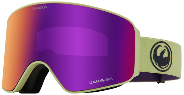 NFX MAG Goggle 2025 matcha/lumalens purple ion + lumalens midnight 