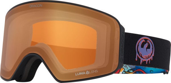 NFX MAG Schneebrille 2026 rattled/lumalens red ion + lumalens amber 