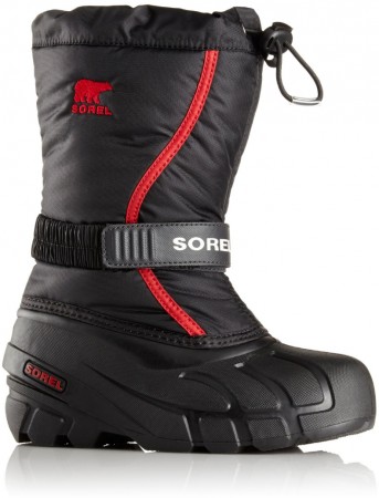 FLURRY YOUTH Stiefel 2019 black/bright red 