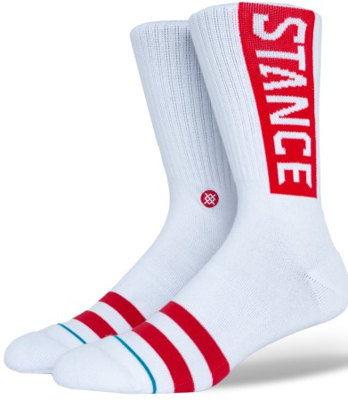 OG Socken 2023 white/red 